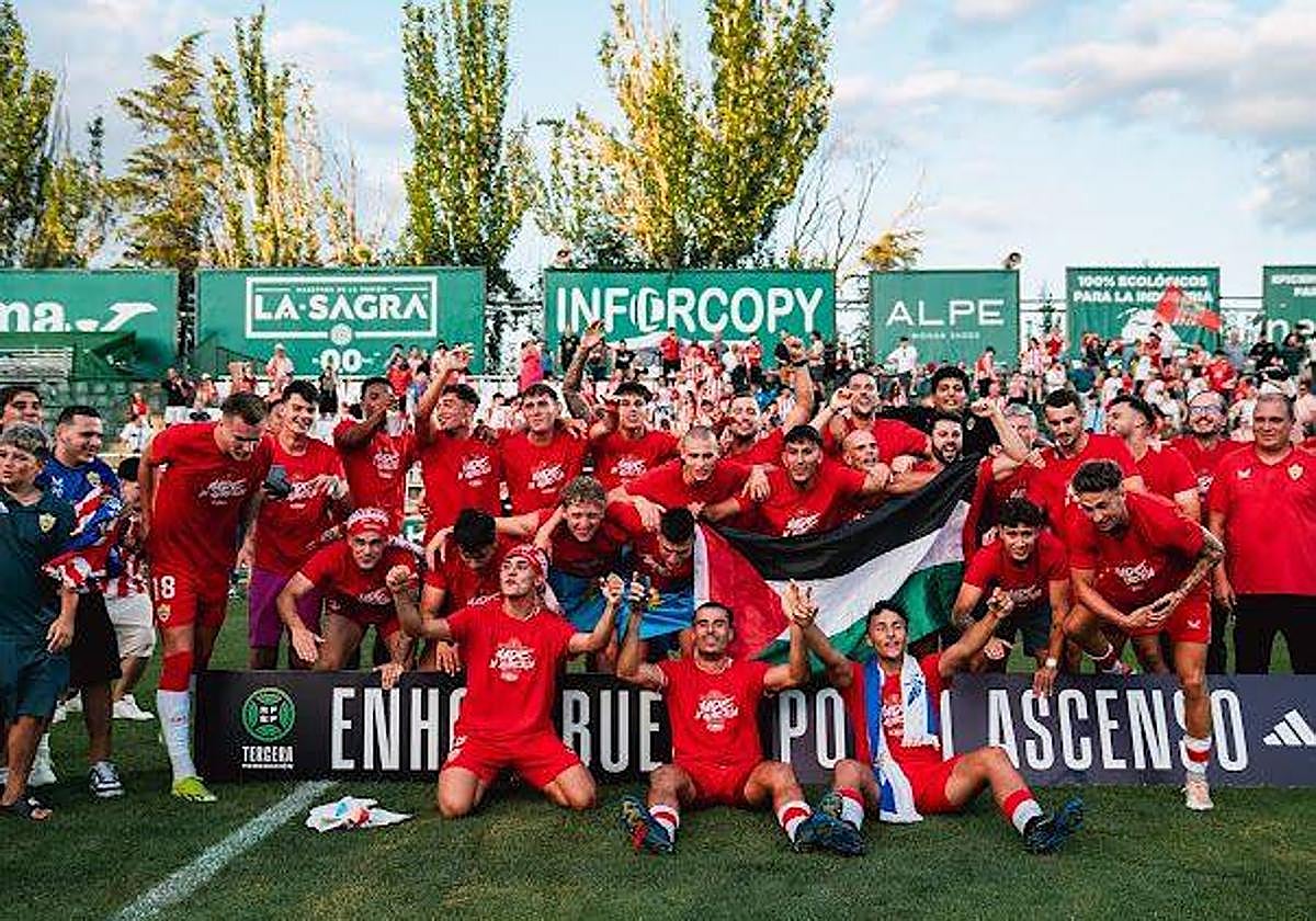 El Almería B hace su fiesta en el Salto del Caballo