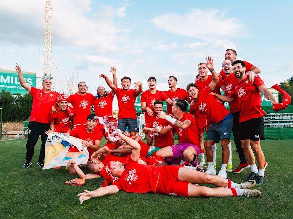 Las imágenes del ascenso del Almería B