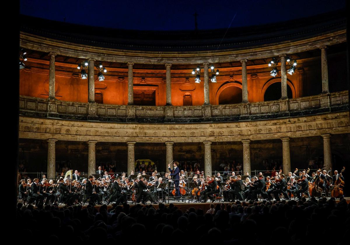 La Filarmónica de Viena, anoche en el Carlos V.