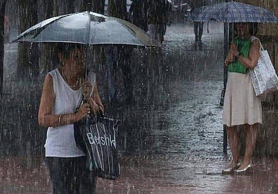 La DANA provocará tormentas fuertes, lluvia y calima en Andalucía.