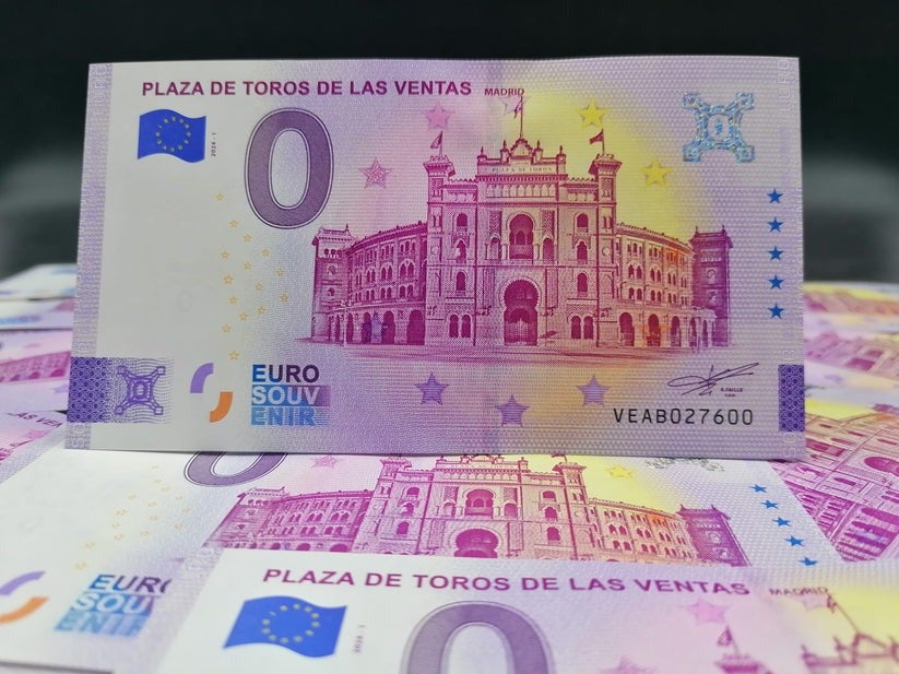 Así son los originales billetes de 0 euros de las provincias de España