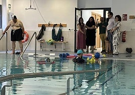 Visita a la residencia que gestiona la FAAM.