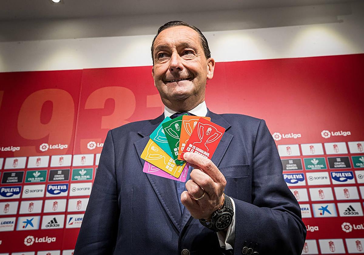 Alfredo García Amado, director general del Granada.