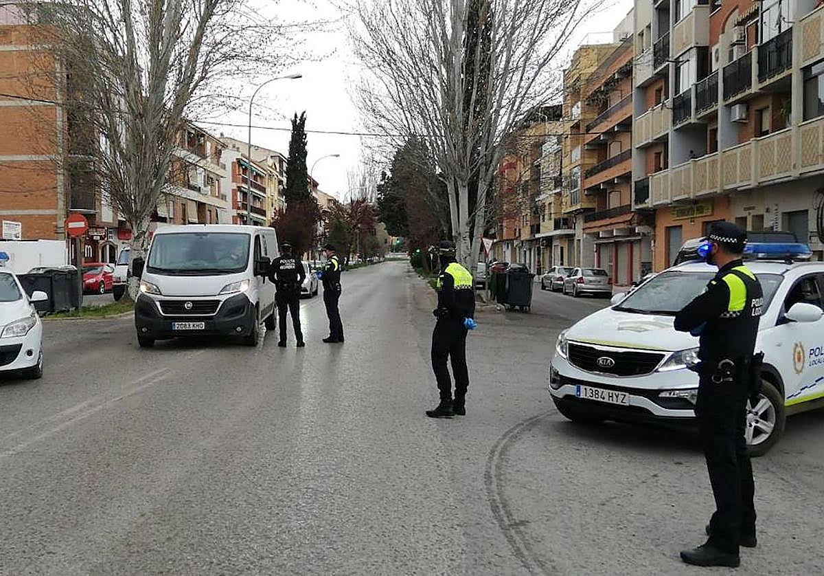 Efectivos de Policía Local de Guadix