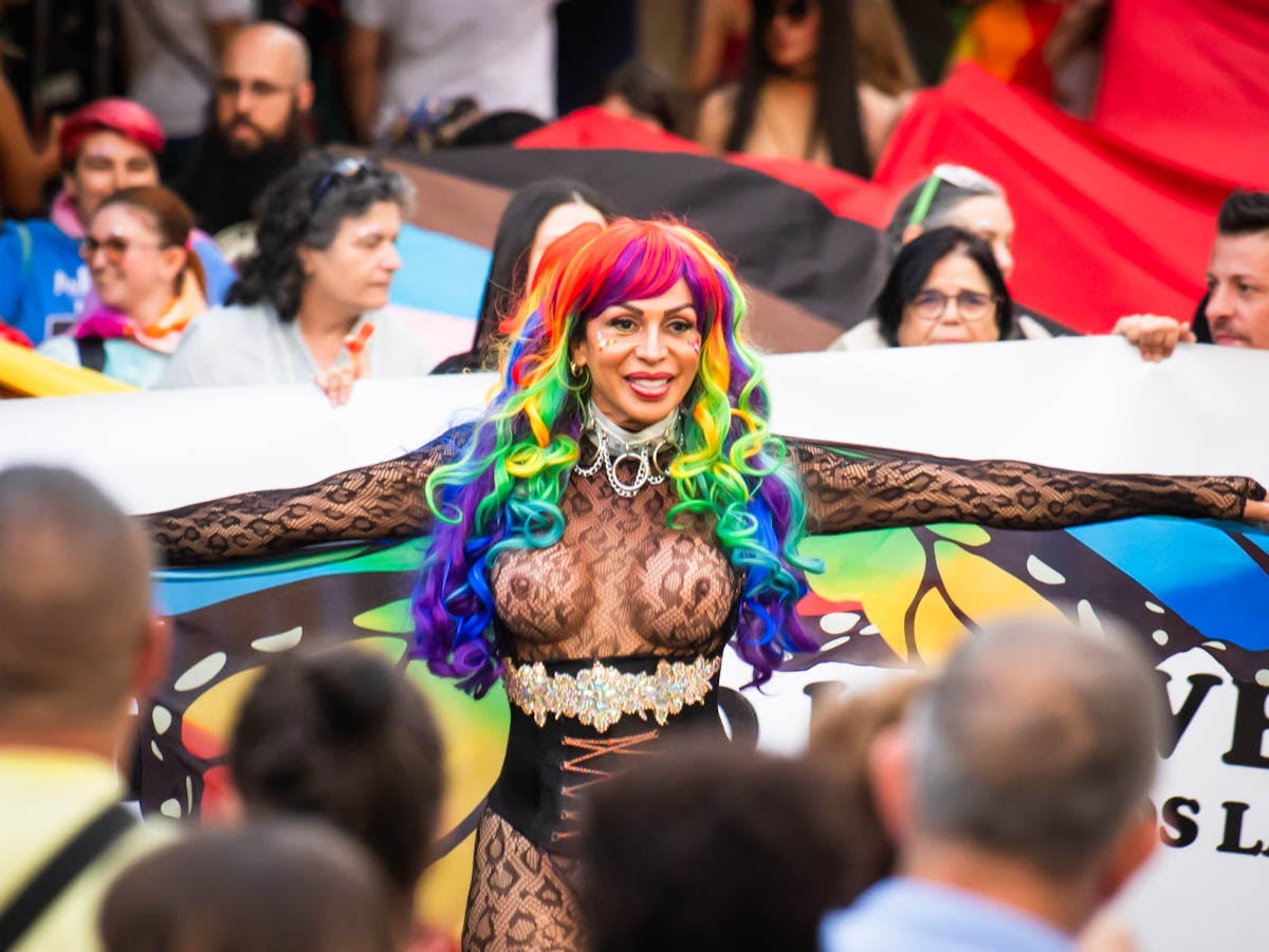 Las imágenes de las manifestaciones del Orgullo en Granada