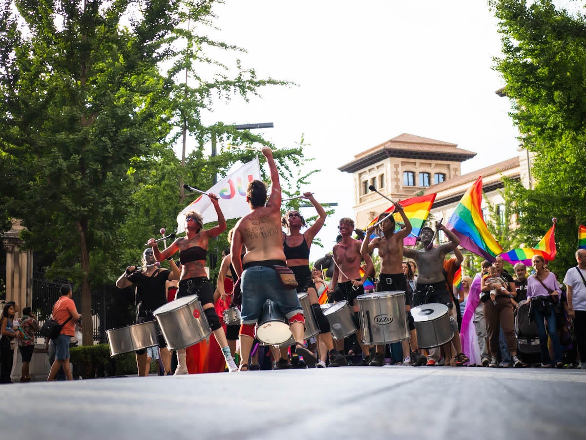 Las imágenes de las manifestaciones del Orgullo en Granada