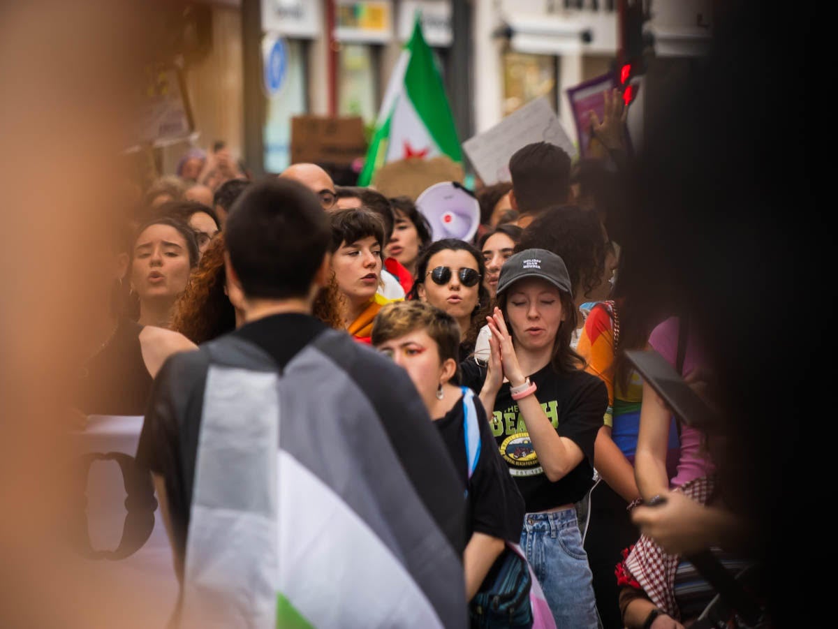 Las imágenes de las manifestaciones del Orgullo en Granada