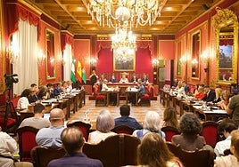 Pleno de este viernes.