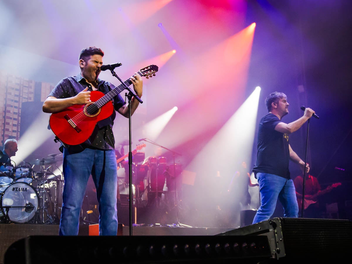 Las imágenes del concierto de Estopa en la Plaza de Toros