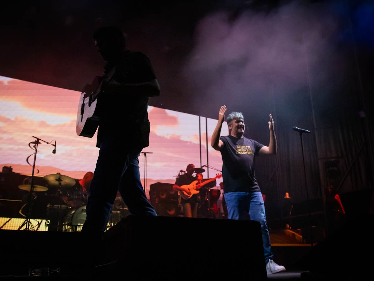 Las imágenes del concierto de Estopa en la Plaza de Toros