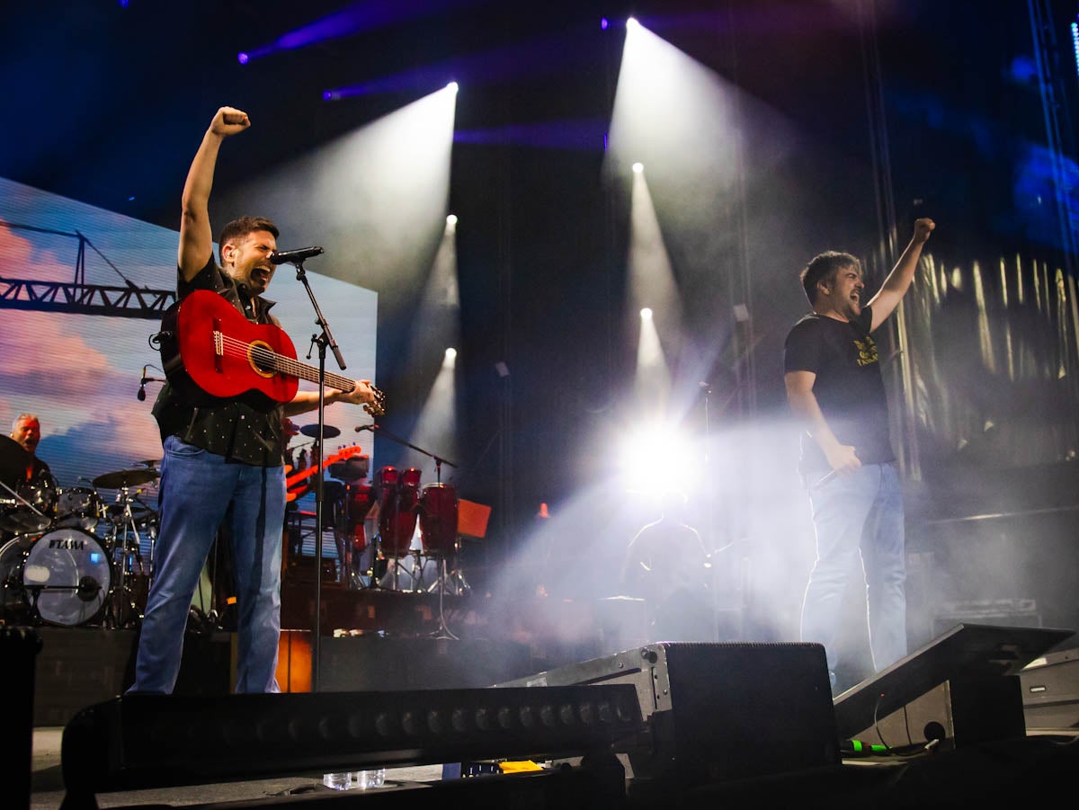 Las imágenes del concierto de Estopa en la Plaza de Toros