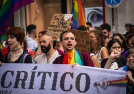 Manifestantes en Granada