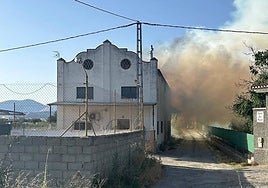 Secadero afectado en Fuente Vaqueros.