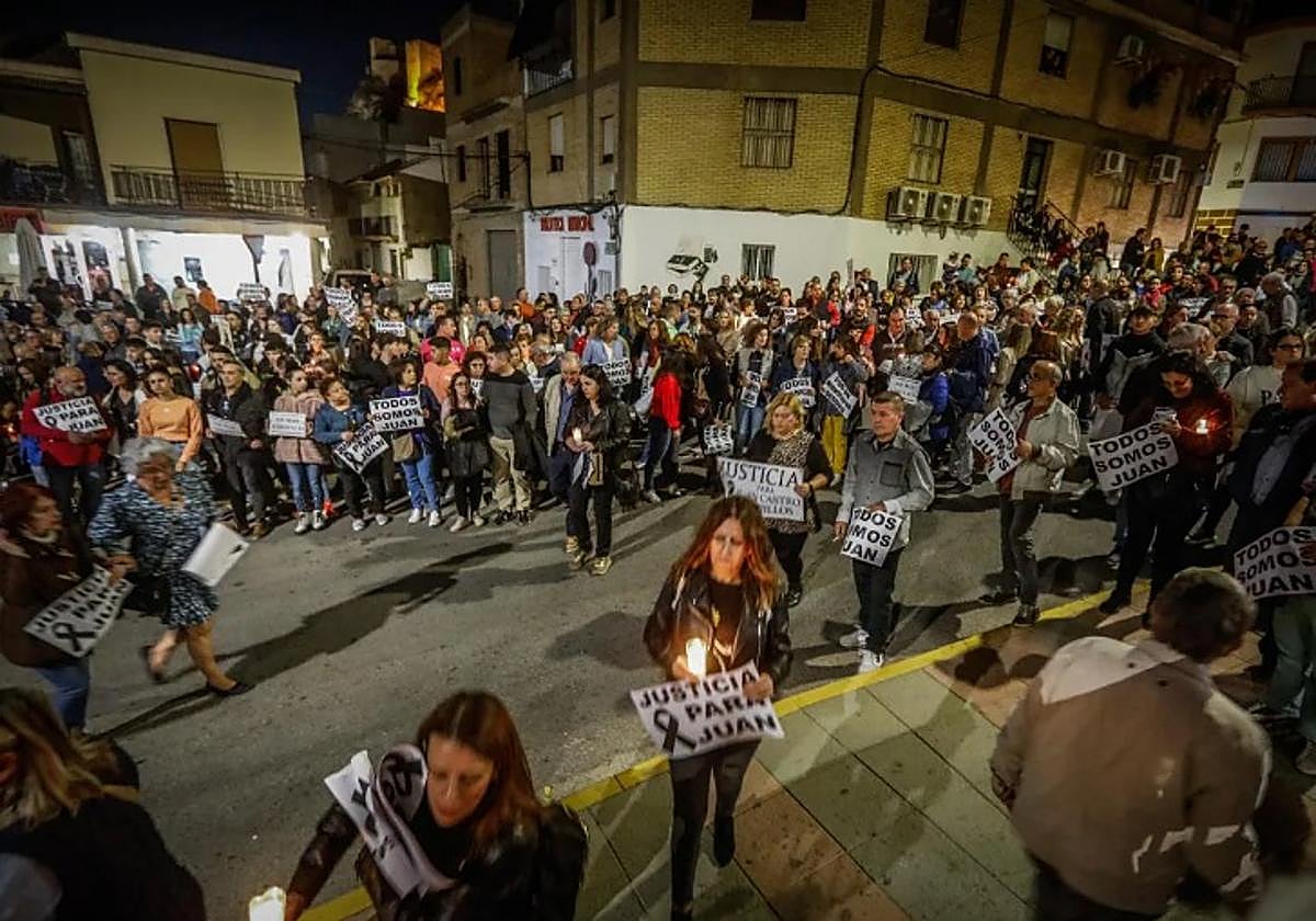 Una de las manifestaciones desarrolladas en el municipio para clamar justicia por el crimen.