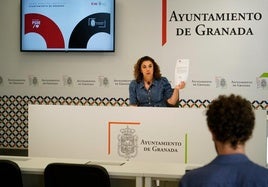 Raquel Ruz, concejal del PSOE en el Ayuntamiento de Granada