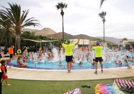 Actividades de animación en el Camping Los Escullos, en el corazón del Cabo de Gata.