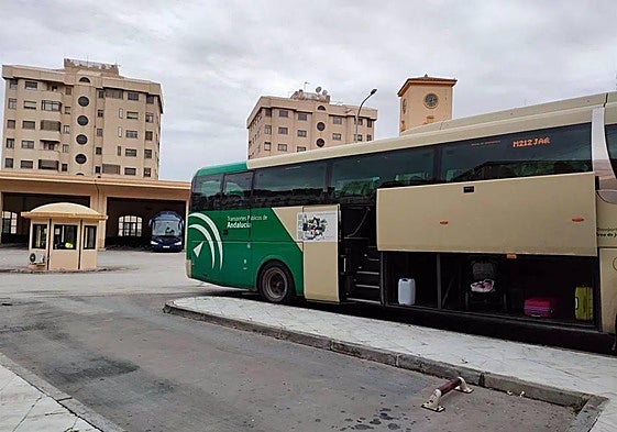 Estación de autobuses de Jaén, en una imagen de archivo.
