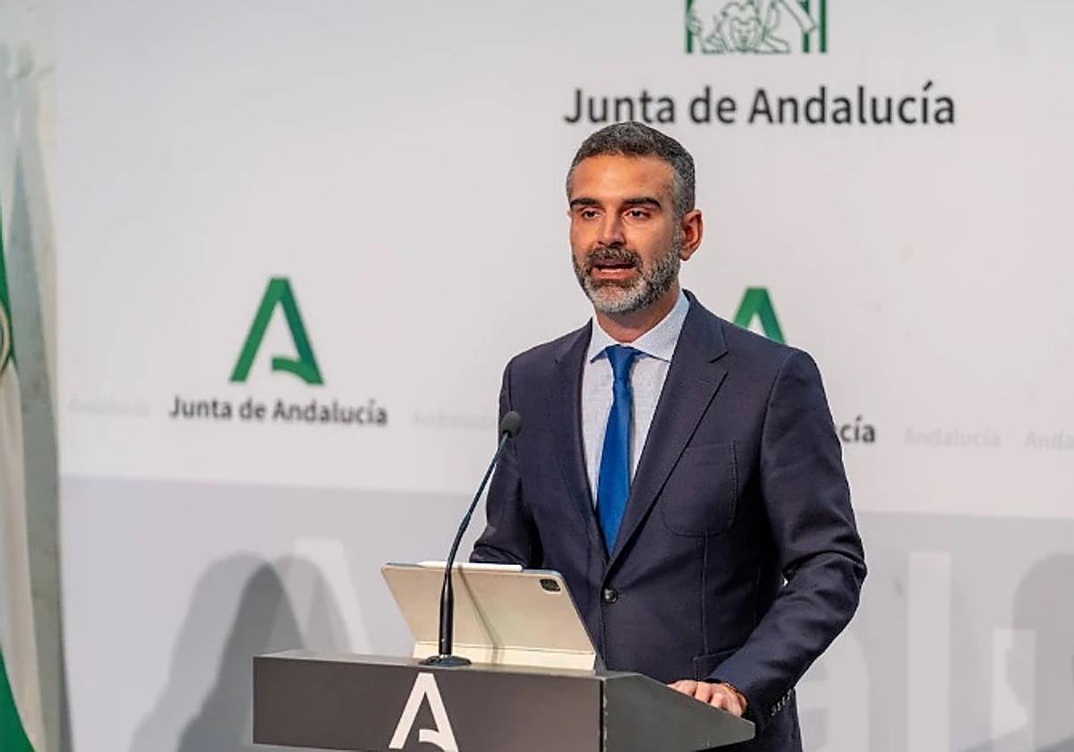 Ramón Fernández-Pacheco, en su comparecencia tras el Consejo de Gobierno.