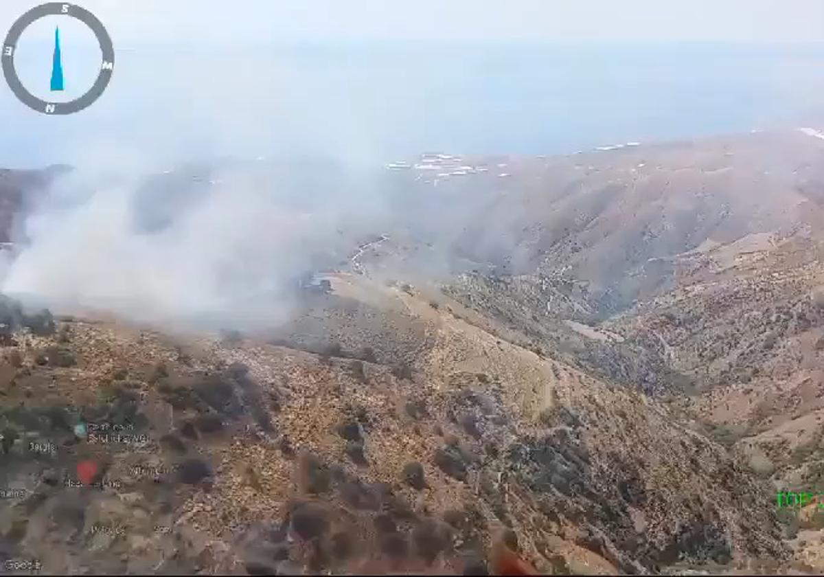 Controlado el incendio forestal declarado en Polopos