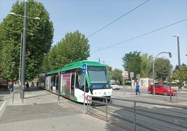 Imagen de archivo del metro de Granada.