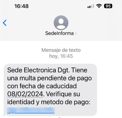 Timos y estafas: La DGT advierte: cuidado si recibes un SMS por el pago ...