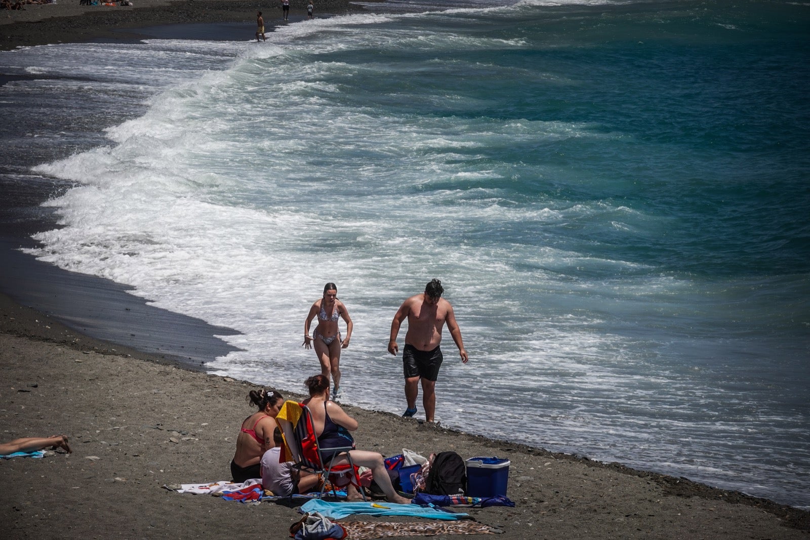 El ambiente en el primer fin de semana de julio en la Costa de Granada