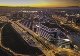 Vista aérea del Parque Tecnológico de la Salud