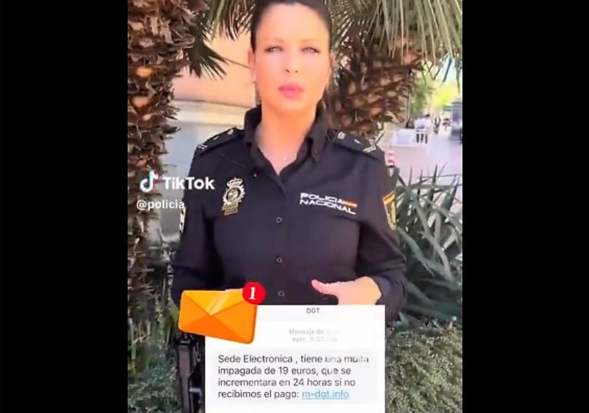 Aviso de la Policía Nacional por la estafa de los 19 euros de la DGT