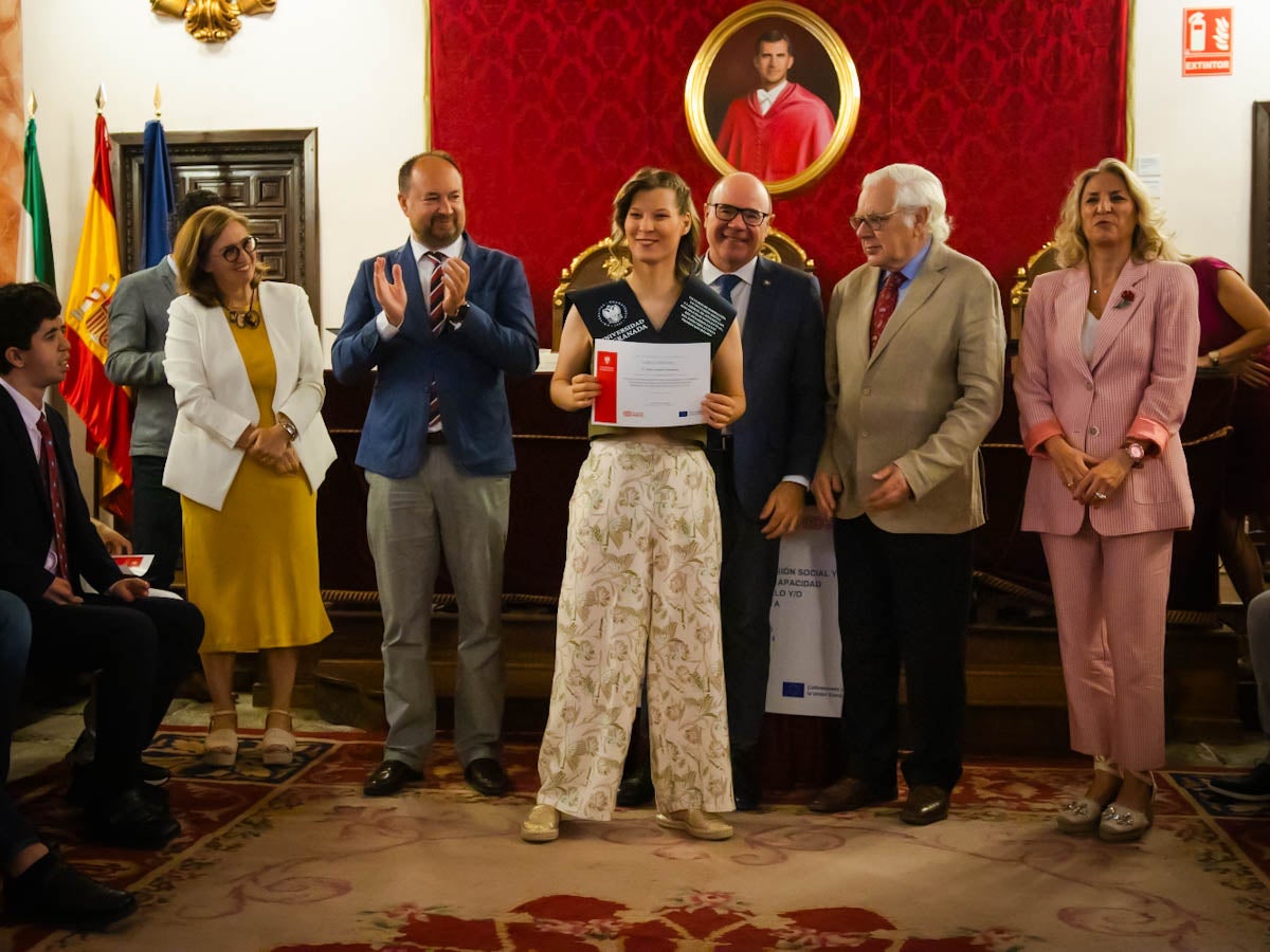 Así ha sido el acto de graduación de jóvenes con discapacidad en la UGR