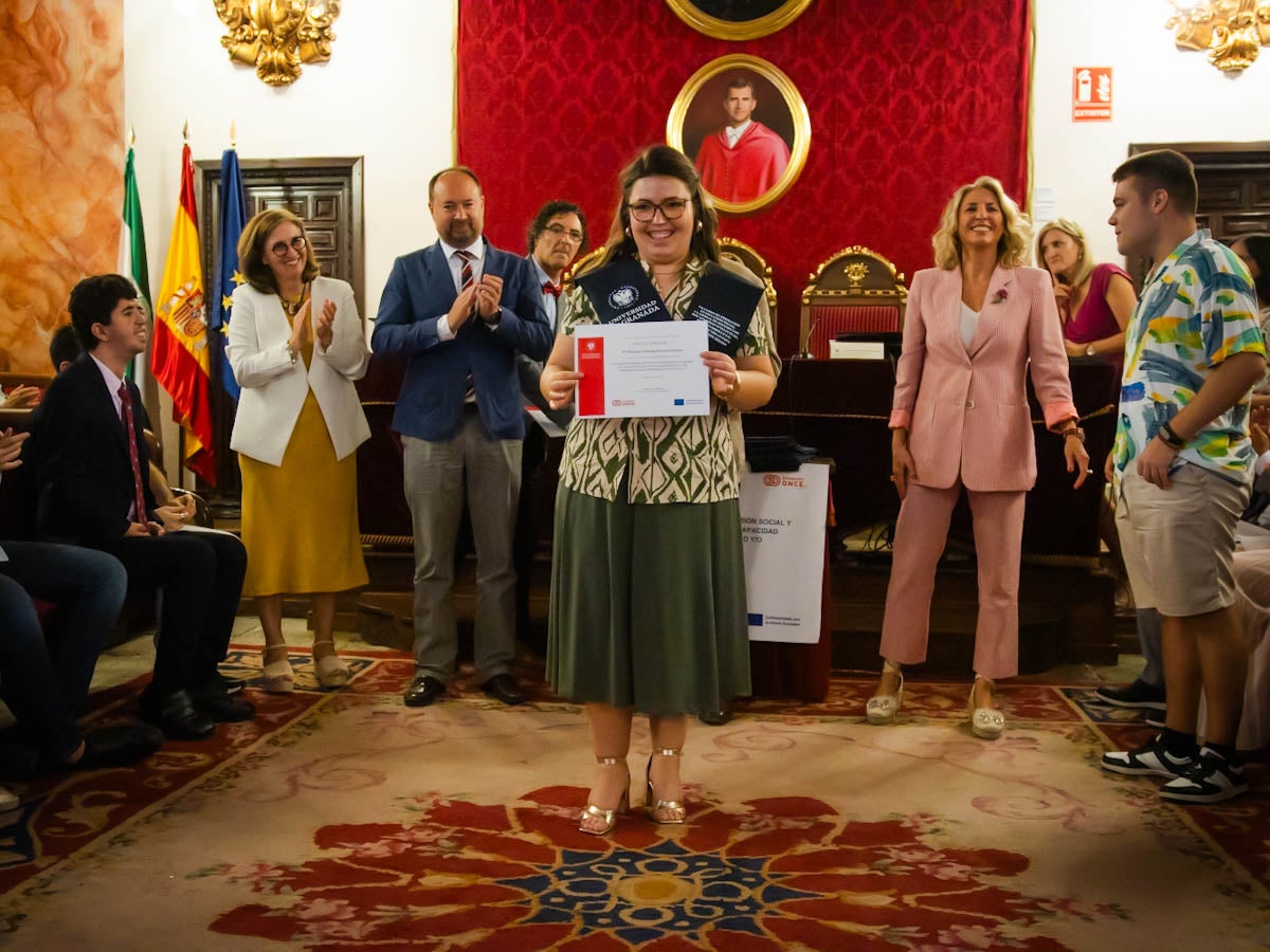 Así ha sido el acto de graduación de jóvenes con discapacidad en la UGR