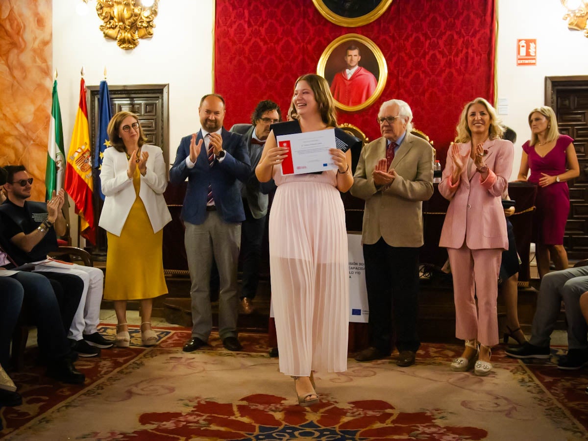 Así ha sido el acto de graduación de jóvenes con discapacidad en la UGR