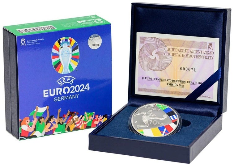 La exclusiva moneda de la Euro2024 con la imagen del Rey que finaliza pronto su venta