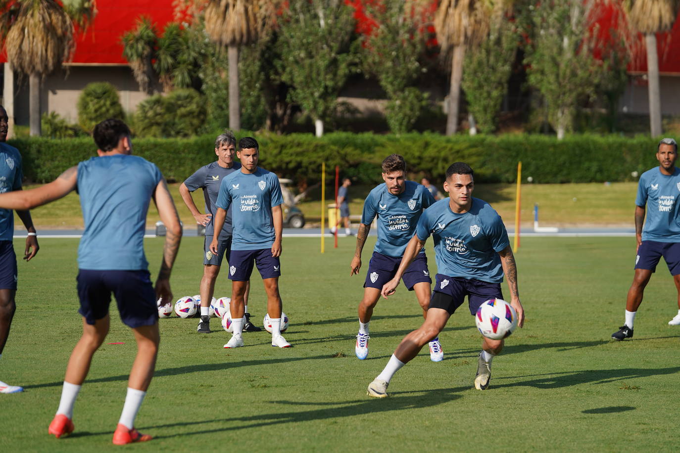 El Almería está hora y media &#039;disfrutando&#039; del balón