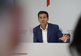 Paco Cuenca, portavoz del grupo municipal socialista en el Ayuntamiento de Granada