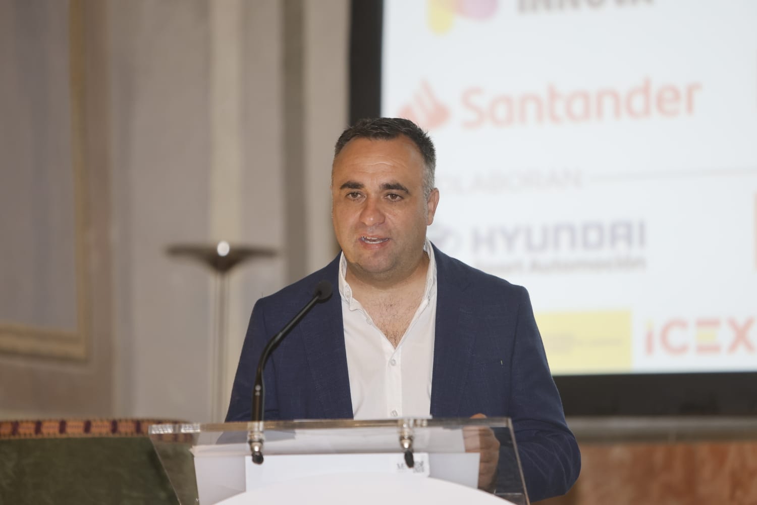 El presidente de la Diputación, en la inauguración de Alhambra Venture.