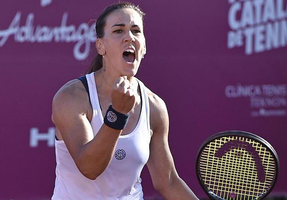 La tenista Nuria Párrizas, en una imagen de archivo.