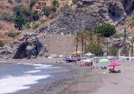 Playa de La Rábita.