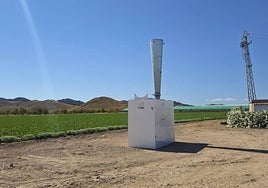 Cañones antigranizo en Cúllar