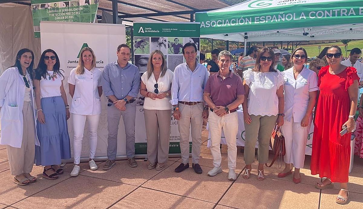 Presentación de la campaña de sensibilización contra el cáncer de piel