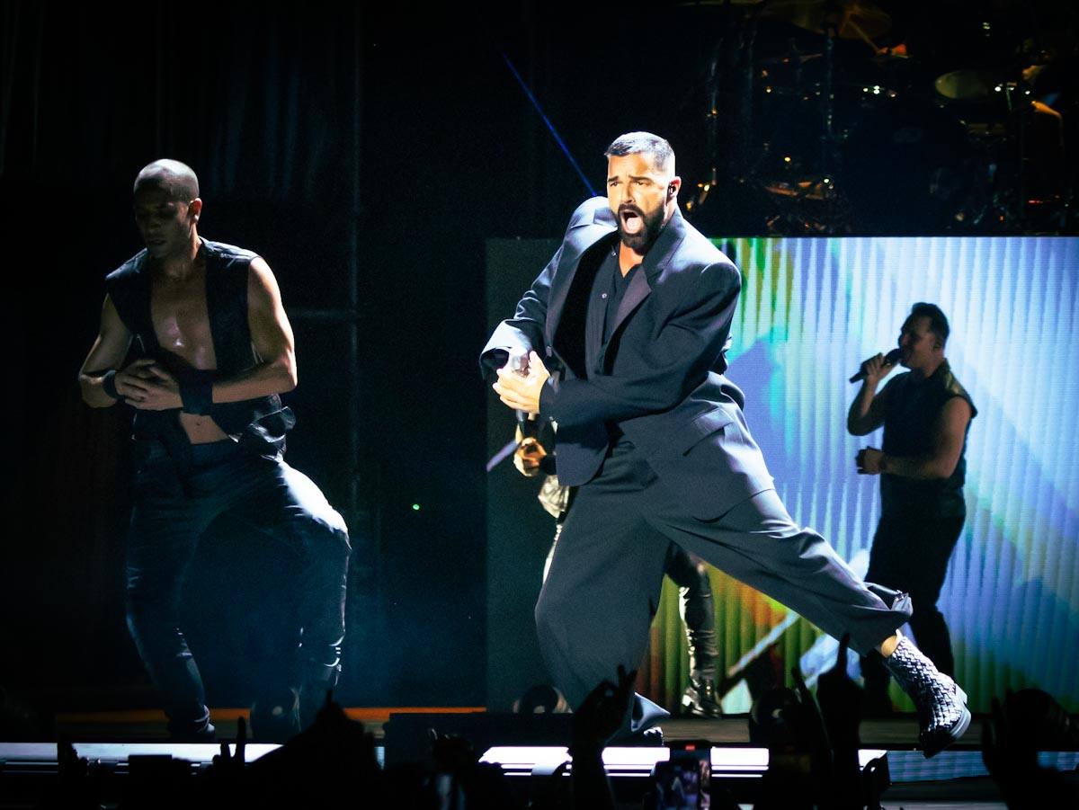 Las imágenes del gran concierto de Ricky Martin en Granada