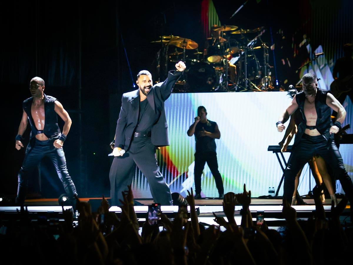 Las imágenes del gran concierto de Ricky Martin en Granada