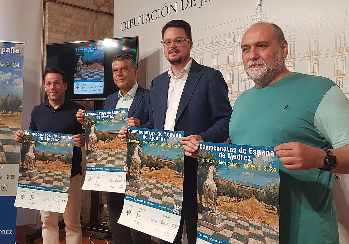 Presentación de los campeonatos de España en Jaén