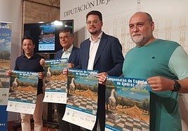 Presentación de los campeonatos de España en Jaén