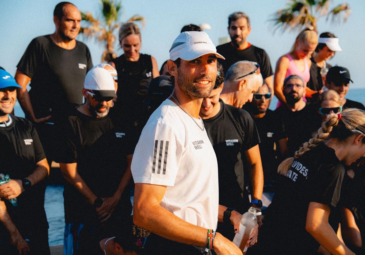 Sergio Turull llega a Almería con su reto solidario «De Tarifa a Cap de Creus corriendo»