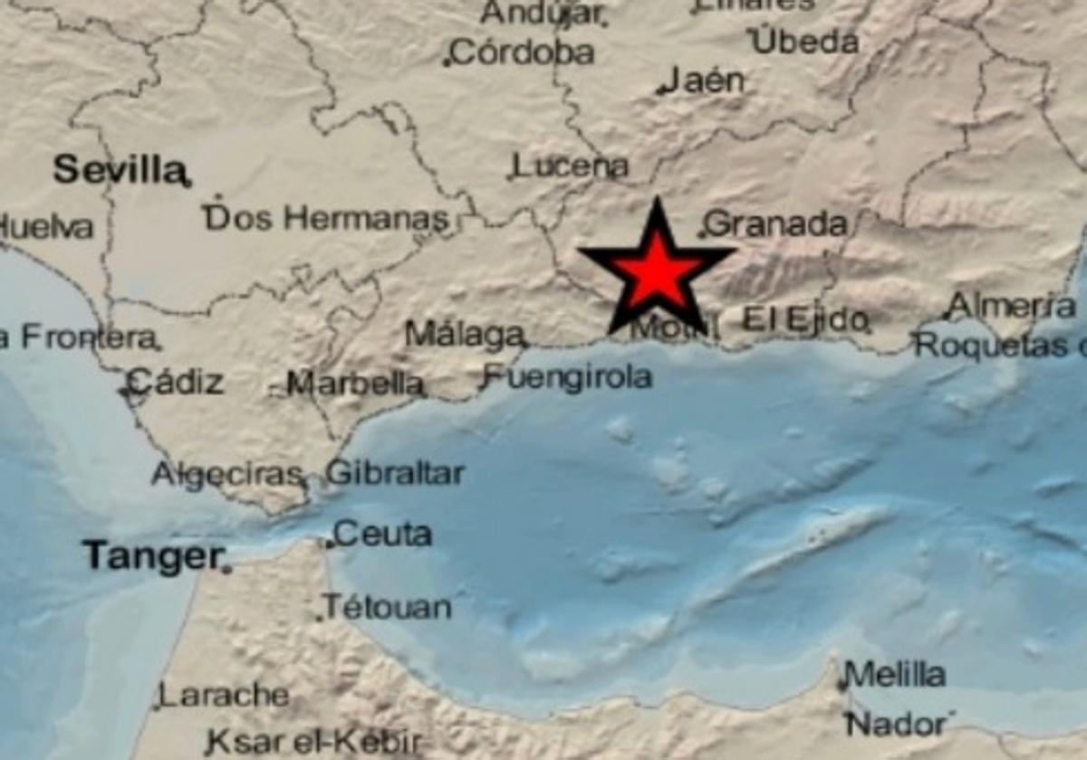 Granada registra un nuevo terremoto, sentido por varios vecinos.