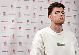 Gerard Gumbau, durante una comparecencia ante los medios de comunicación.