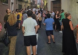Participantes en la procesión de la Virgen del Carmen en Jaén.