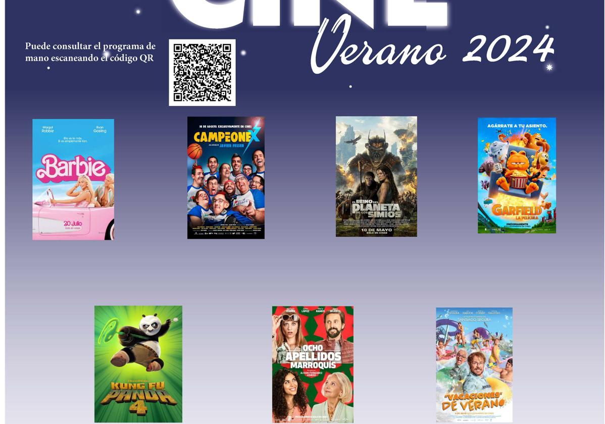 Cartelera de Cineverano 2024