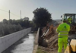 Finalizan las obras del sistema de riego de Láchar destrozado por las lluvias de abril