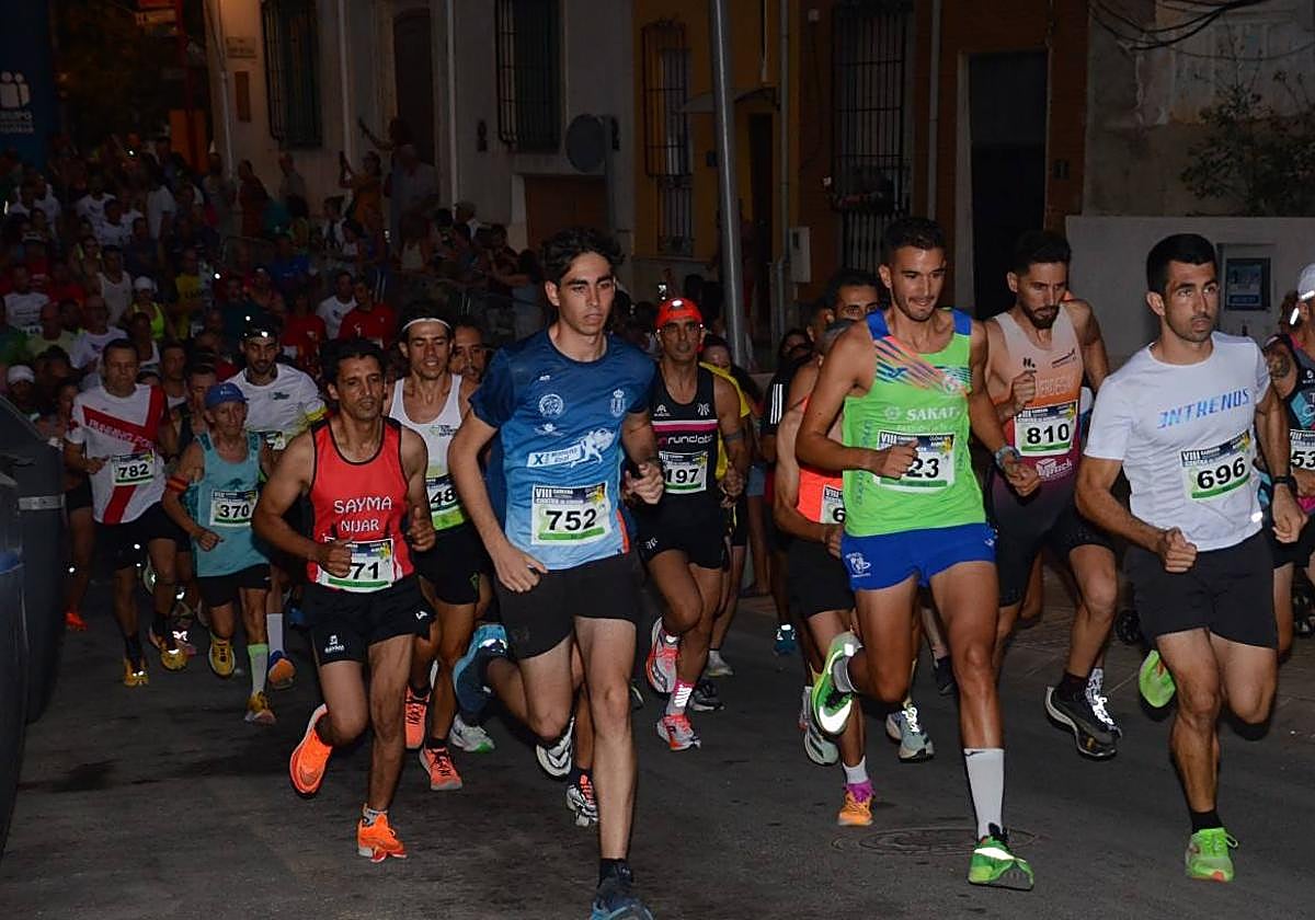 Carrera nocturna contra el cáncer Ciudad de Almería.